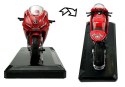 Sportowy Motocykl z Dźwiękami 1:18 4 Kolory