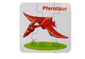 Puzzle Edukacyjne Dinozaury Angielski 10 Połączeń