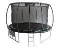 Trampolina LEAN Sport Max 10ft Czarno-Zielona