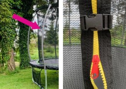 Siatka Wewnętrzna do Trampoliny Sport Max 8ft Różowa