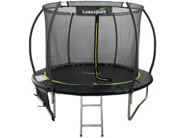 Trampolina LEAN Sport Max 6ft Czarno-Zielona