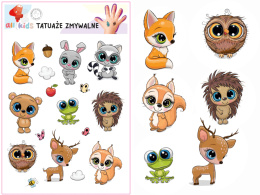 Tattoos Washable for Kids Vehicles 15x10 cm