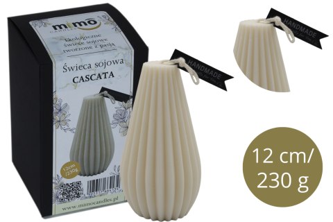 Świeca sojowa dekoracyjna CASCATA MimoCandles