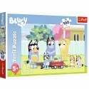 Puzzle Bluey 100 elementów Wesoły Świat Bluey Trefl 16471