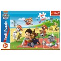 Puzzle Psi Patrol Trefl Maxi 24 el. Zabawa na kocu 14346