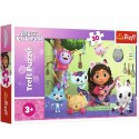 Puzzle Trefl Koci Domek Gabi 30 el. Gabi i jej uroczy domek 18301