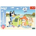 Puzzle Trefl 24 el. maxi Wspaniały dzień Bluey 14357