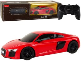 Auto R/C Audi R8 1:24 Rastar Czerwone