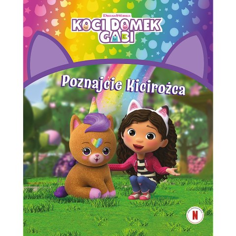 Książeczka Poznajcie Kicirożca Koci domek Gabi Trefl Ks79792