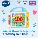 Wielki słownik pojazdów z rodziną Treflików polsko - angielski Vtech 61799