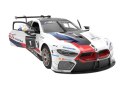 Klocki Konstrukcyjne Auto Rastar RC 1:18 BMW M8 GTE Białe 66 Elementów