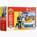 Puzzle 20 miniMAXI Strażak Sam 20 elementów bohaterski Sam 3+ Trefl 21114