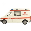 AUTO AMBULANS KARETKA OTWIERANE DRZWI 1:16 WY590A